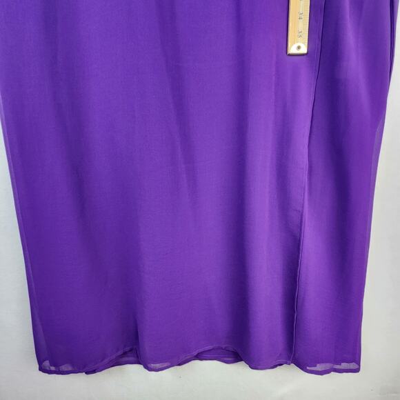 Standards & Practices Purple Haze Kimono Wrap Maxi Dress Womens Plus 3X NWT - Picture 7 of 16